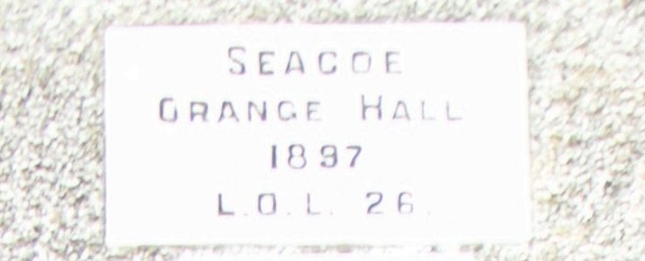 Seagoe Orange Hall 1897 Loyal Orange Lodge No. 26